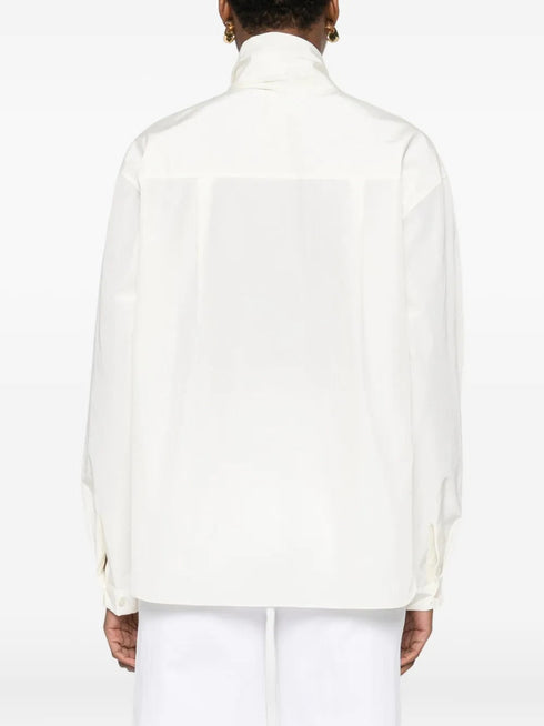 FORTE FORTE BOW COLLAR BLOUSE